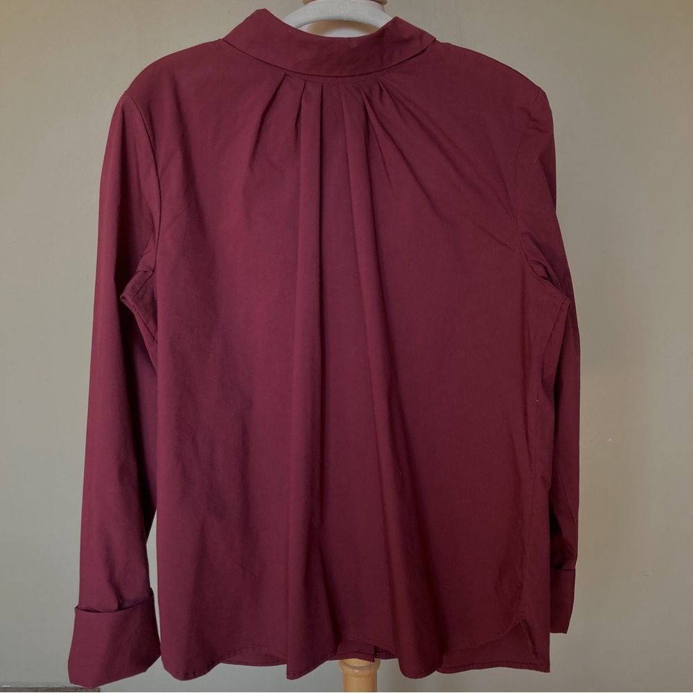 COMO BLACK Rear Closure Shirt